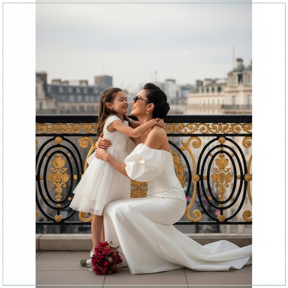 $8500 Monique Lhuillier ‘Admire’ Mikado Silk Runway Bridal Gown - Picture 5 of 16
